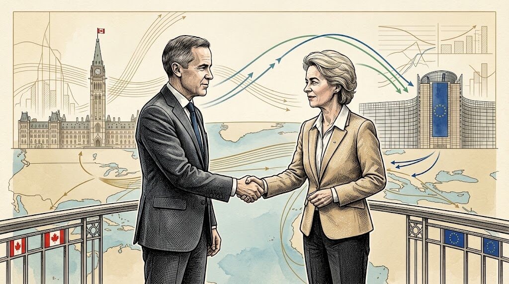The Transatlantic Arbitrage: How Mark Carney Is Pricing an Exit from Single-Buyer Dependence — Stratimind Analysis